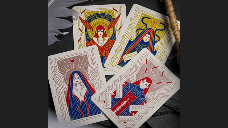 Celestial Valour Playing Cards - Giovanni Meroni 