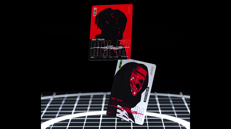 Bicycle Machine56 R-TYPE/2 Black Playing Cards - RunIt Decks 