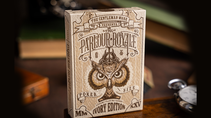 The Parlour Royale Ivory Edition (Red Edge Printing) Playing Cards 