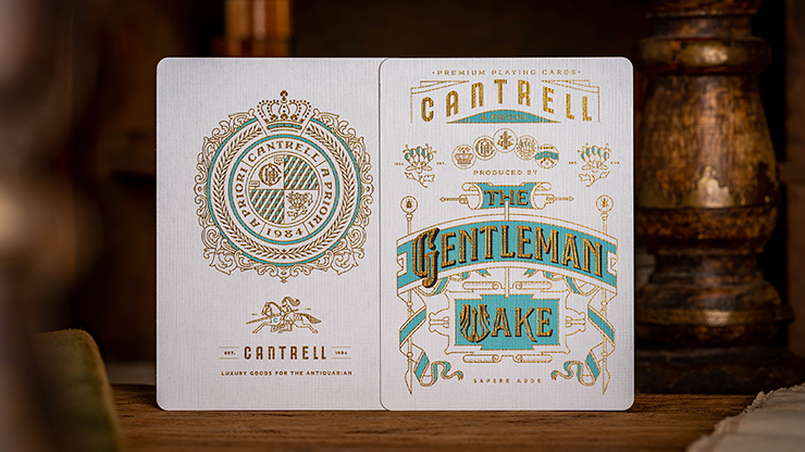 The Goldsmith Playing Cards (2-Deck GILDED Set) - Kevin Cantrell &amp; Gentleman Wake 