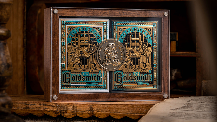 The Goldsmith Playing Cards (2-Deck GILDED Set) - Kevin Cantrell & Gentleman Wake 