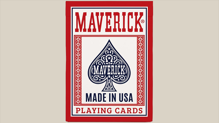 Maverick Made in the USA (Red / Blue) Playing Cards