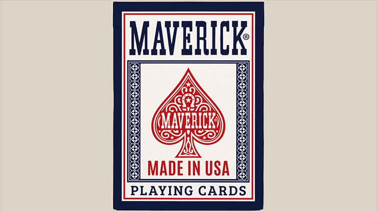 Maverick Made in the USA (Red / Blue) Playing Cards