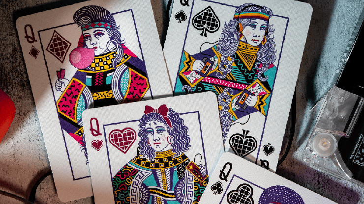 80's Playing Cards 