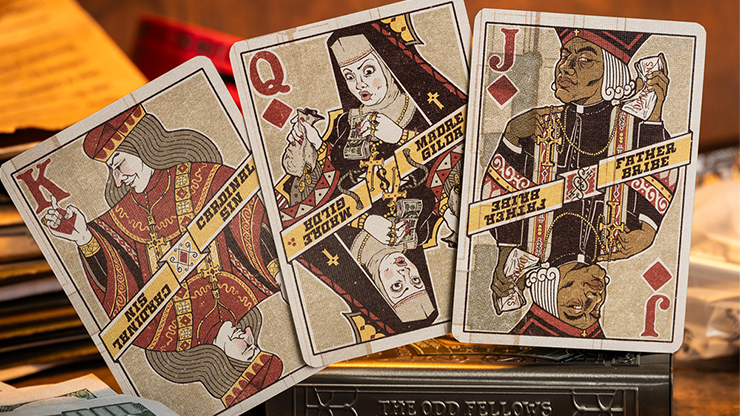 Odd Fellows (Father Firkin) Playing Cards - Stockholm 17