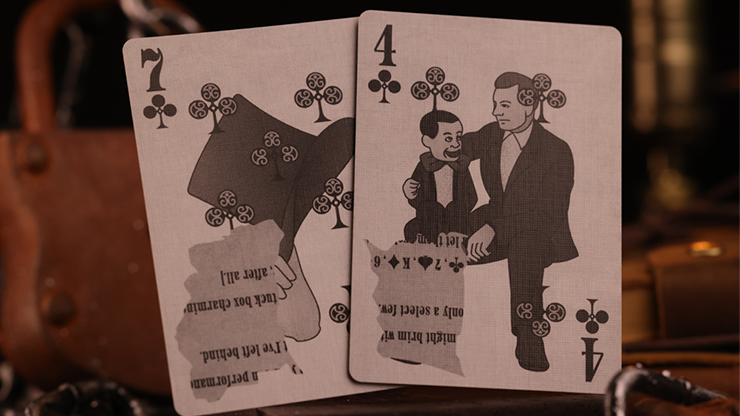 The Magician&#39;s Last Secret Playing Cards (Clubs Edition) by Anti-Faro