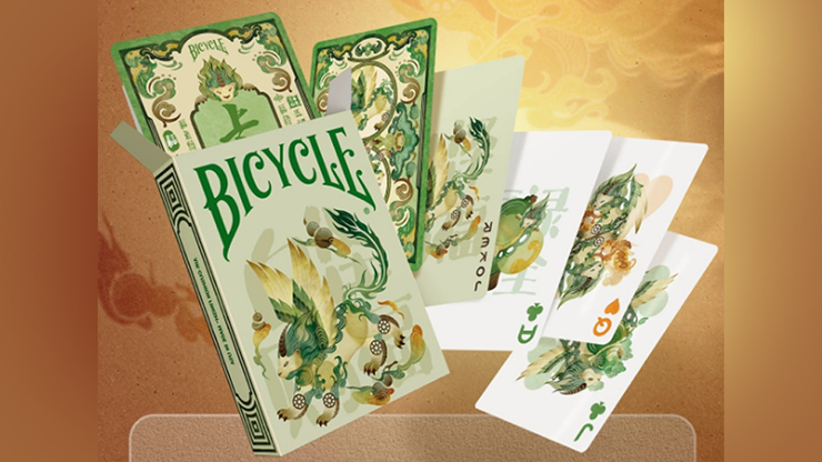Bicycle Mascot (White Marsh) Playing Cards 