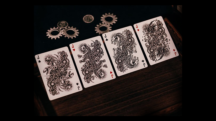 GILDED &amp; Foiled Mortalis Machina Edition Playing Cards 