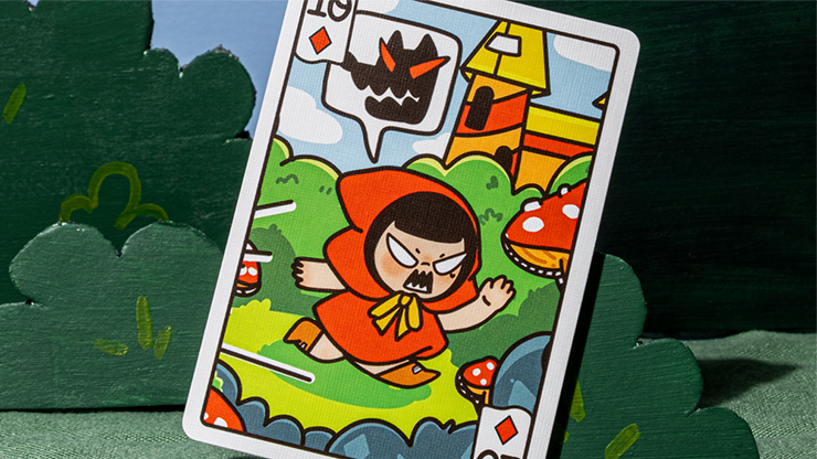 Bicycle Paper Royals Red Riding Hood Playing Cards - RunIt Decks 