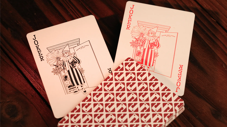 Red Roots Playing Cards (Pine) - Room One