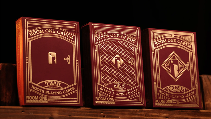 Red Roots Playing Cards (Pine) - Room One