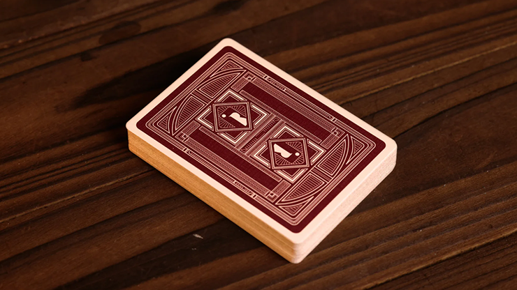 Red Roots Playing Cards (Walnut) - Room One 