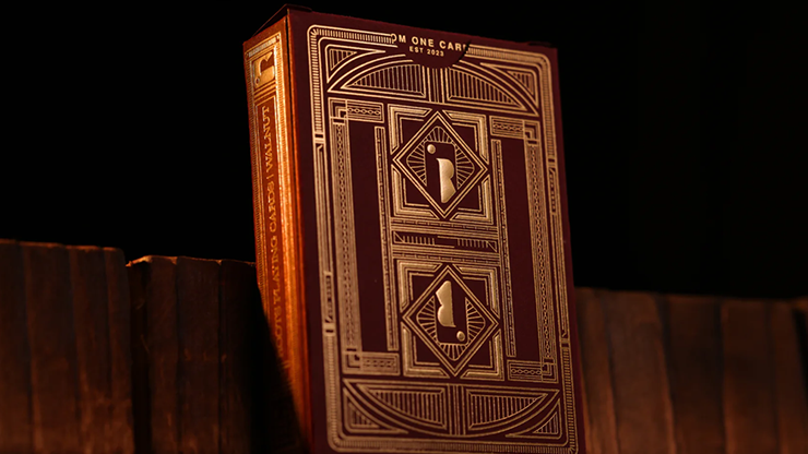 Red Roots Playing Cards (Walnut) - Room One 