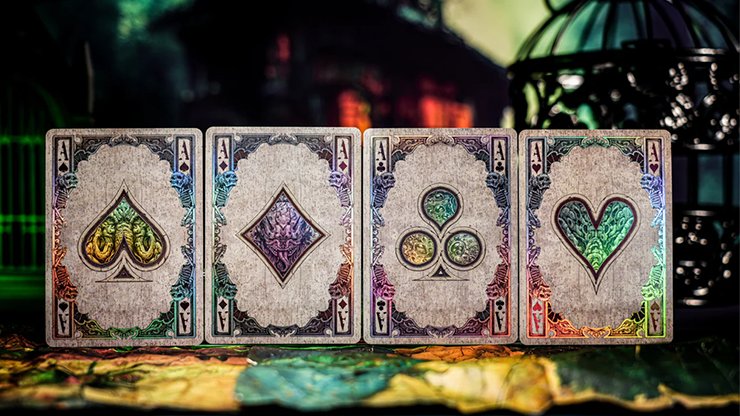 Keyhole Reflections on the Wall Playing Cards - TCC Fashion 