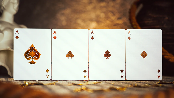 Venus Platinum (White) Playing Cards - TCC Fashion