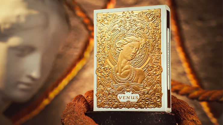 Venus Platinum (White) Playing Cards - TCC Fashion