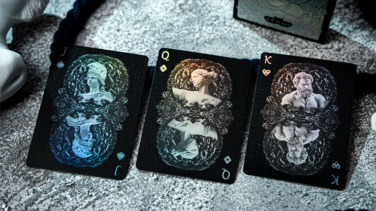 Venus Platinum (Black) Playing Cards - TCC Fashion