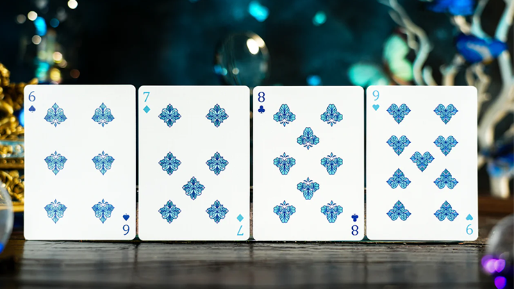 Prism Blue Morpho Playing Cards - TCC Fashion 