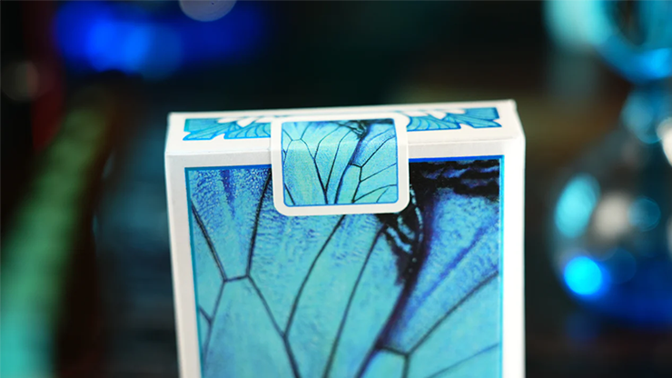 Prism Blue Morpho Playing Cards - TCC Fashion 