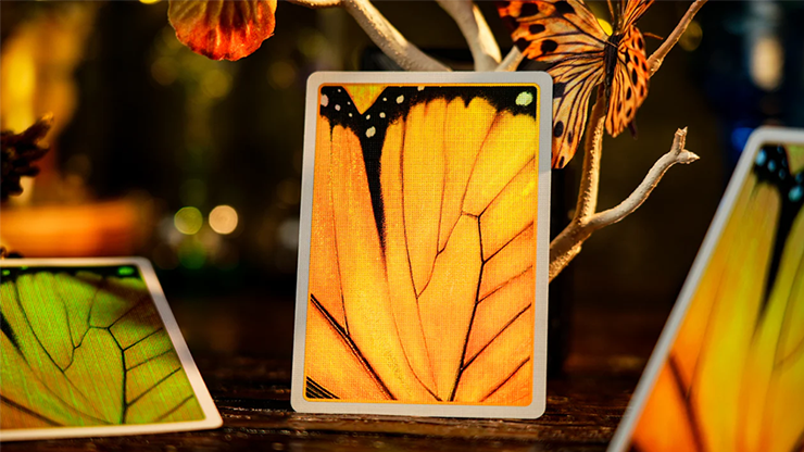 Amber Golden Morpho Playing Cards - TCC Fashion