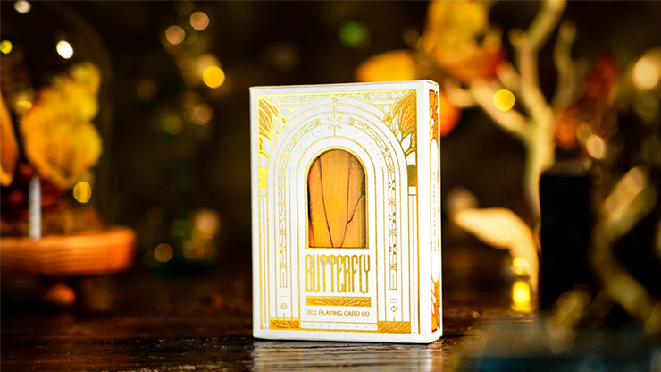 Amber Golden Morpho Playing Cards - TCC Fashion