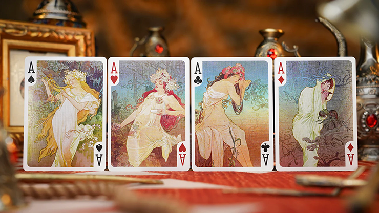 Mucha Special Edition Playing Cards - 52 MUSÉE