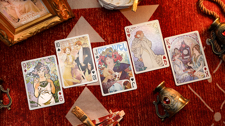 Mucha Special Edition Playing Cards - 52 MUSÉE
