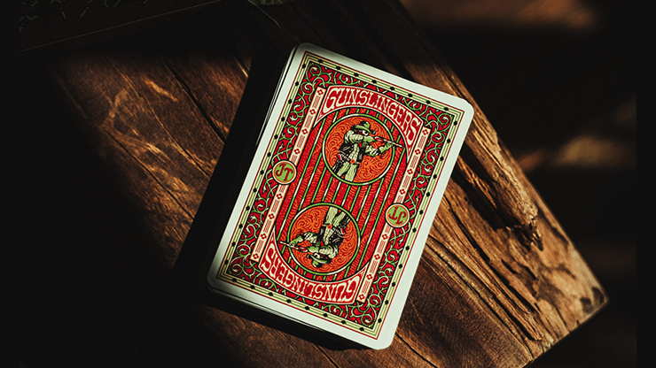 Gunslingers Poker (Red) Playing Cards -  Joker and the Thief 