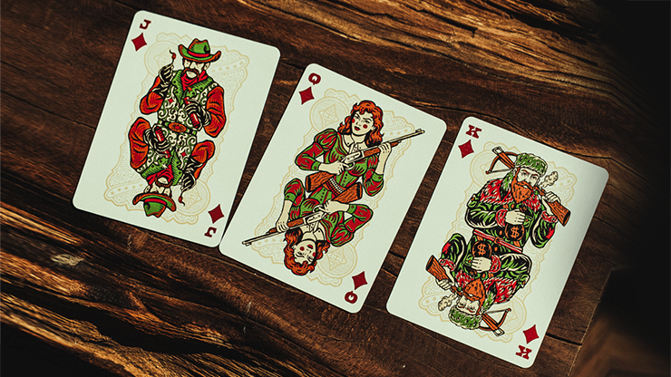 Gunslingers Poker (Red) Playing Cards -  Joker and the Thief 