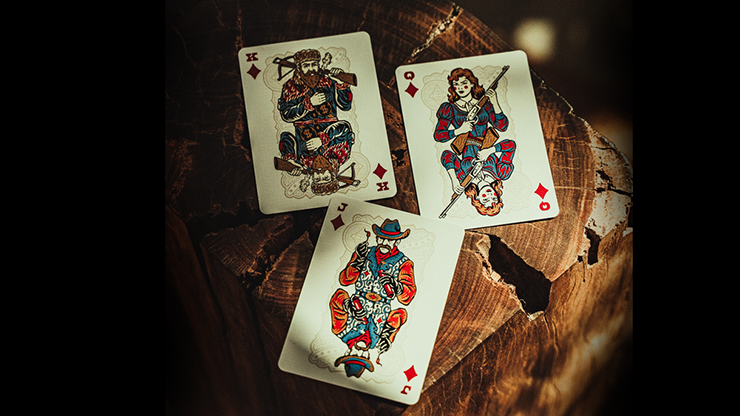 Gunslingers Poker (Blue) Playing Cards -  Joker and the Thief 