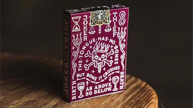 Crown: Royal Purple Edition Playing Cards - Joker & The Thief 