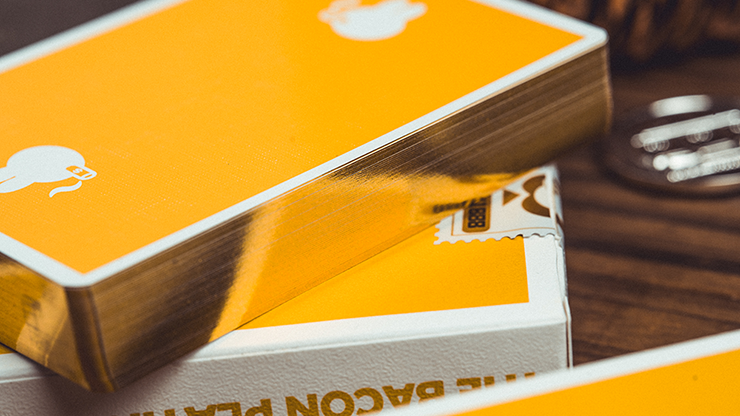 Gilded Milk Casino Deck (Gold) - Bacon Playing Card Company 