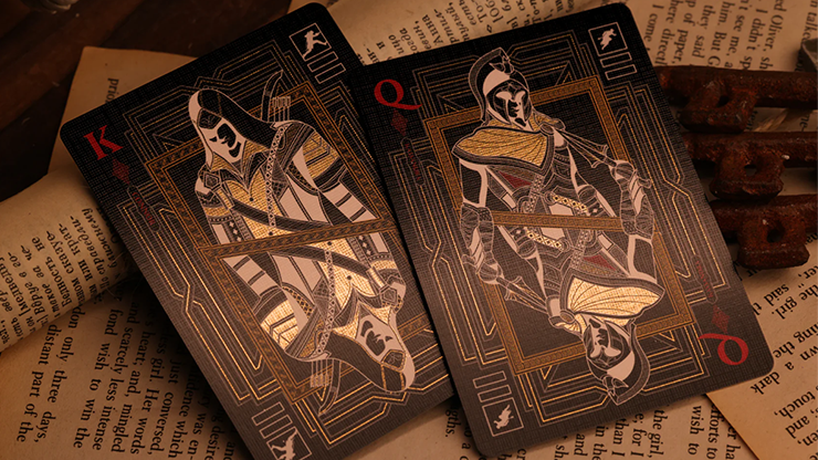Assassin's Creed Legacy Version 2 Onyx (Hidden Blade) Playing Cards - Room One