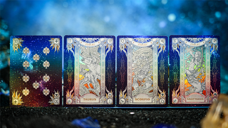 Zodiac (Astrology Chart) Luminous Edition Playing Cards - TCC *7 days delivery*