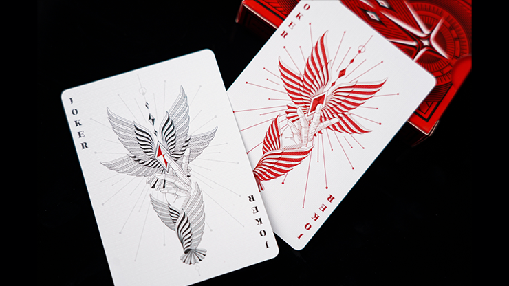 Mr Black V1 (Red) Playing Cards 