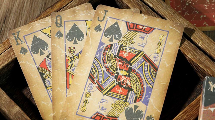 X1 Retro (Red / Blue) Playing Cards 