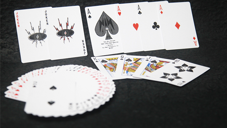 Yuci Soul (UV / Black) Playing Cards - TCC