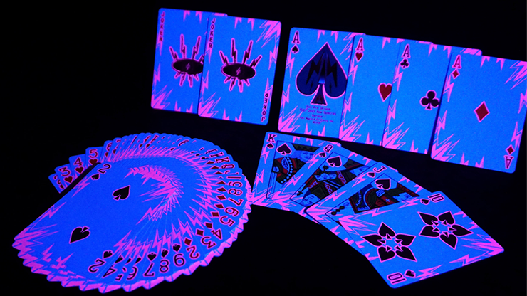 Yuci Soul (UV / Black) Playing Cards - TCC
