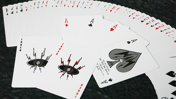 Yuci Soul (UV / Black) Playing Cards - TCC