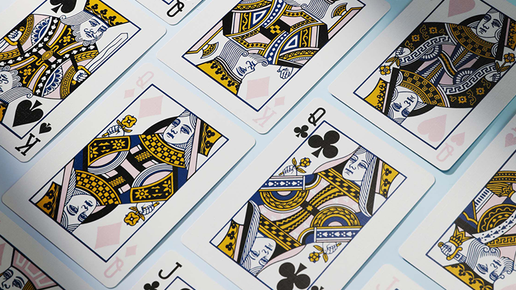 Yuci Morandi 5th (Blue / Pink) Playing Cards - TCC 