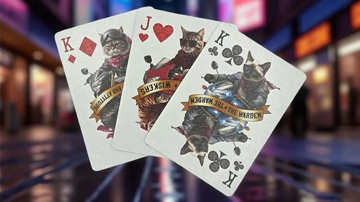 Biker Dogs Playing Cards - Collectable Playing Cards 