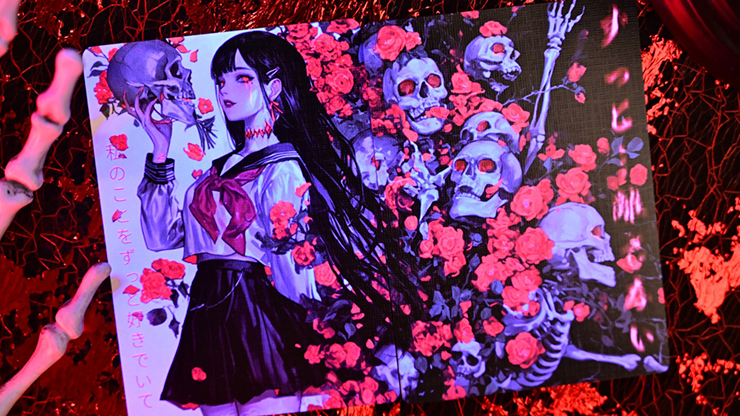 Crimson Maple Playing Cards - Evolkad 