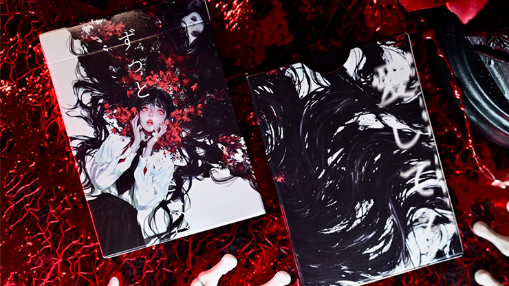 Crimson Maple Playing Cards - Evolkad 