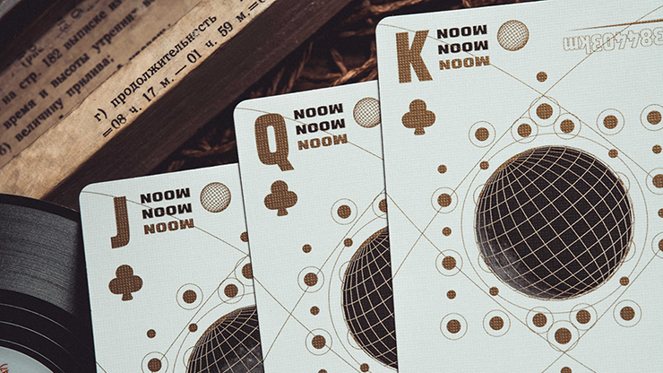 Moon (White) Playing Cards 
