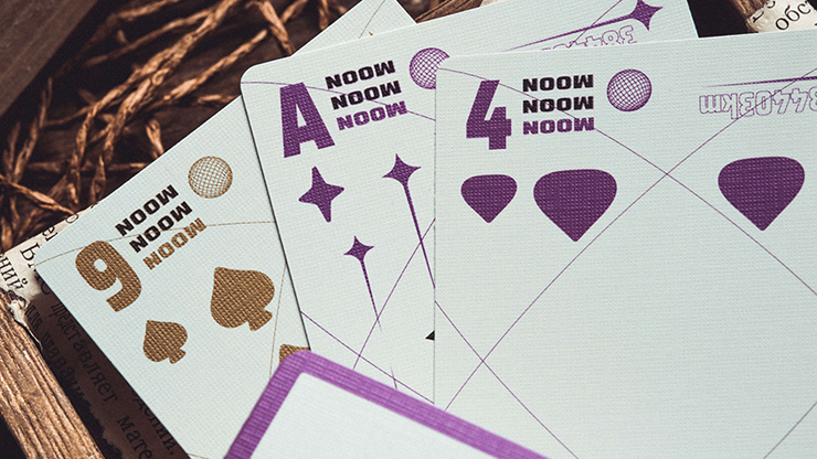 Moon (White) Playing Cards 