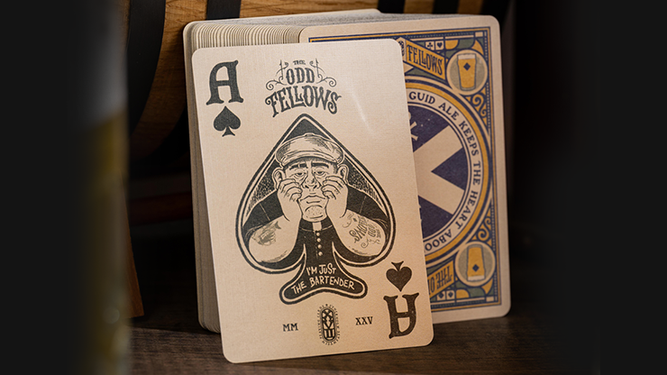 Odd Fellow Brother McPint Poker Playing Cards - Stockholm 17 