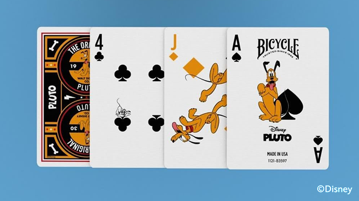 Bicycle Disney Pluto Playing Cards 