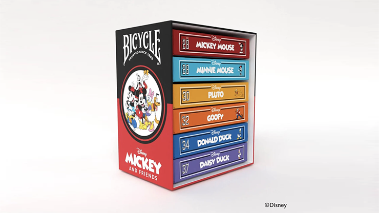 Bicycle Disney Mickey & Friends Playing Cards (Box Set) 