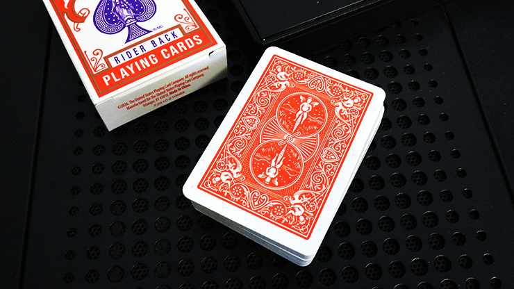 Mini Bicycle Playing Cards (Orange) 