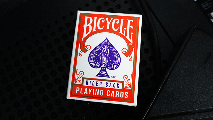 Mini Bicycle Playing Cards (Orange) 
